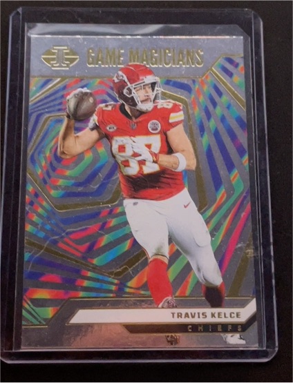 2024 Panini Illusions Game Magicians #23 Travis Kelce — front