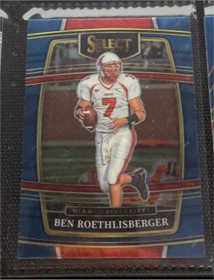 2022 Panini Select Draft Picks #46 Ben Roethlisberger — front