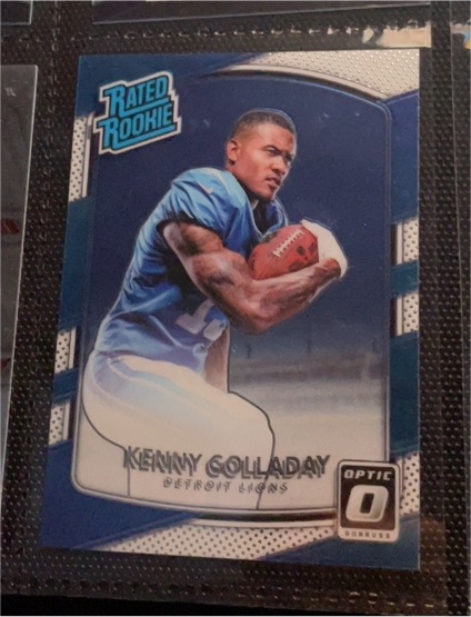 2017 Donruss Optic #175 Kenny Golladay Rated Rookie — front