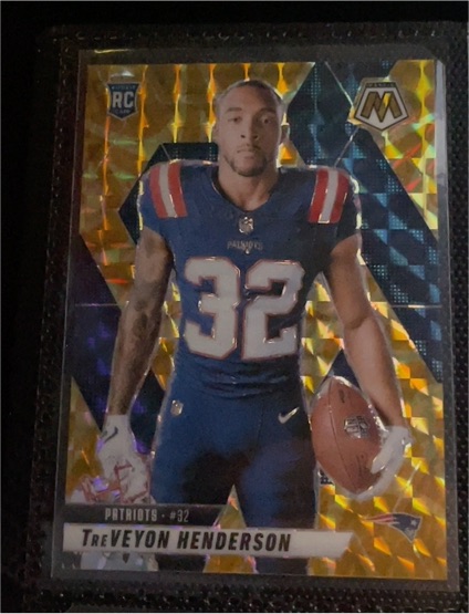 2025 Panini Mosaic #278 TreVeyon Henderson — front