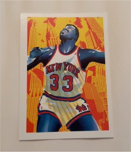 1990-91 NBA Hoops #372 Patrick Ewing — front