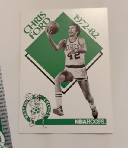 1990-91 NBA Hoops #347 Chris Ford — front