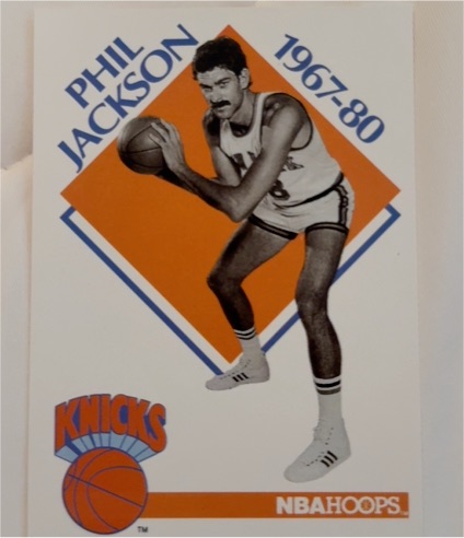 1990-91 NBA Hoops #348 Phil Jackson — front