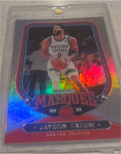 2020-21 Panini Chronicles Marquee #244 Jayson Tatum — front