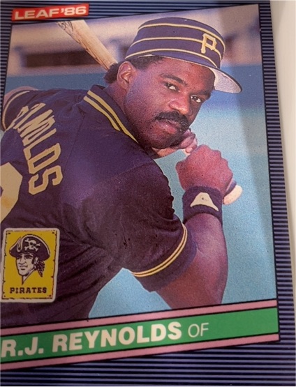 1986 Leaf #212 R.J. Reynolds — front