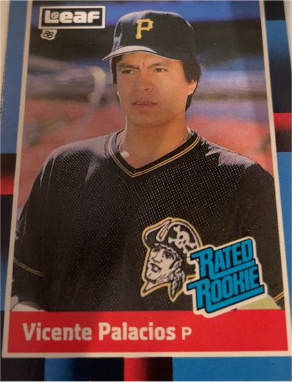 1988 Leaf #45 Vicente Palacios — front