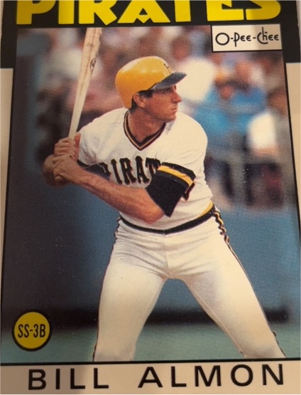 1986 O-Pee-Chee #48 Bill Almon — front