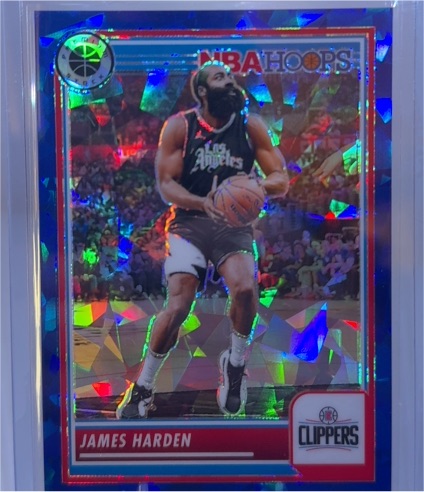 2023-24 Panini NBA Hoops Premium Stock #77 James Harden — front