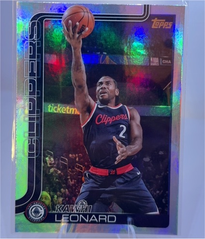 2025-26 Topps #142 Kawhi Leonard — front