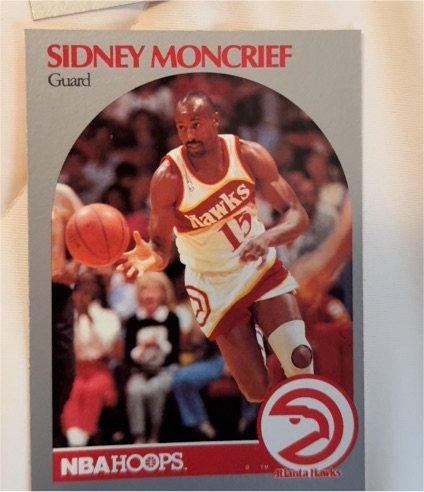 1990 NBA Hoops #402 Sidney Moncrief — front