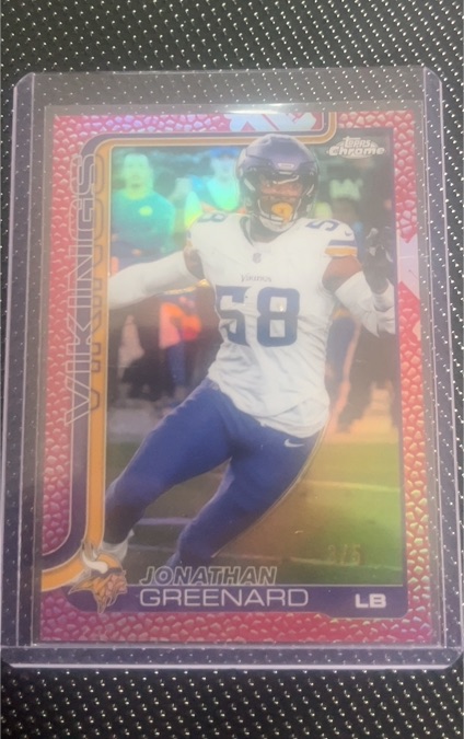 2025 Topps Chrome #197 Jonathan Greenard — front
