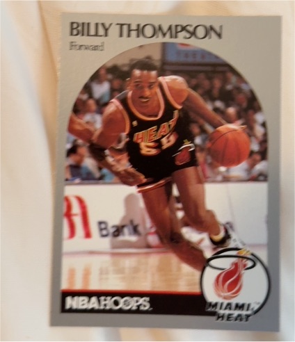 1990 NBA Hoops #171 Billy Thompson — front