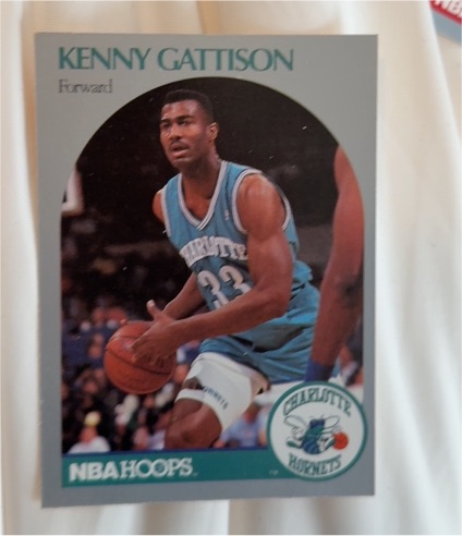 1990-91 NBA Hoops #53 Kenny Gattison — front