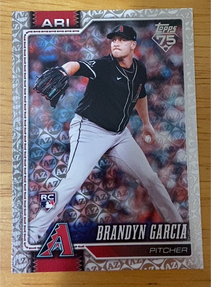 2026 Topps Series 1 #163 Brandyn Garcia — front