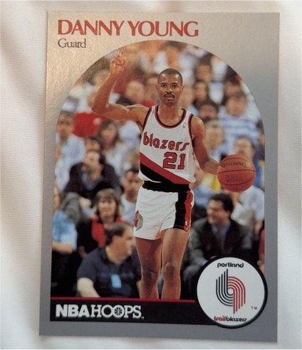1990-91 Hoops #252 Danny Young — front