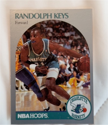 1990 NBA Hoops #56 Randolph Keys — front