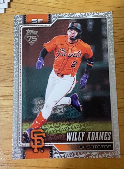 2026 Topps Series 1 #267 Willy Adames — front