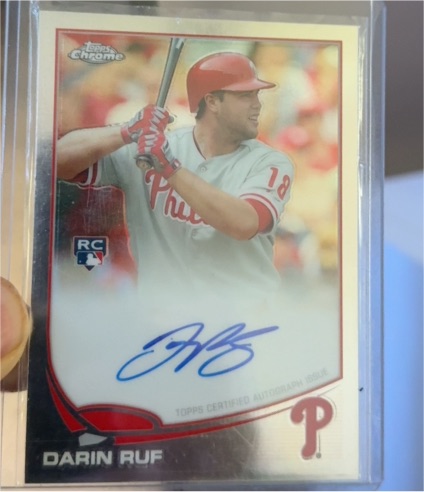 2013 Topps Chrome #16 Darin Ruf — front