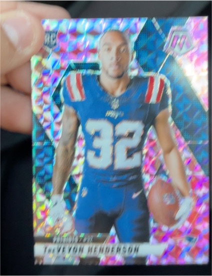 2025 Panini Mosaic #278 TreVeyon Henderson — front