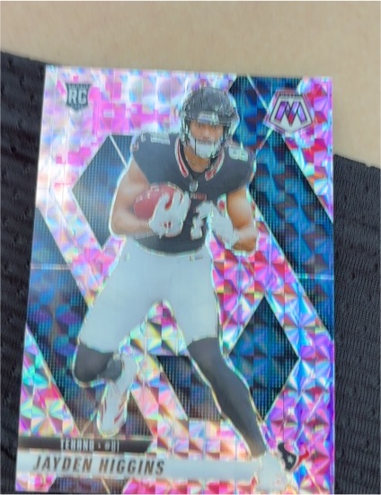 2025 Panini Mosaic #346 Jayden Higgins — front