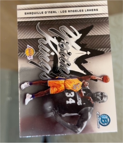 2025-26 Bowman Chrome #YK-19 Shaquille O'Neal — front