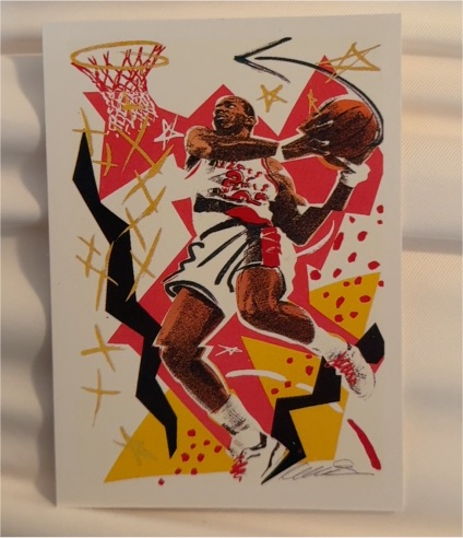 1990-91 NBA Hoops #376 Clyde Drexler — front