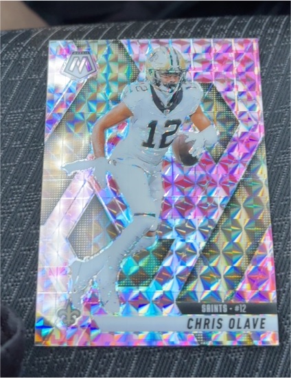 2025 Panini Mosaic #92 Chris Olave — front