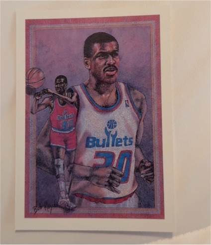 1990 NBA Hoops #381 Bernard King — front