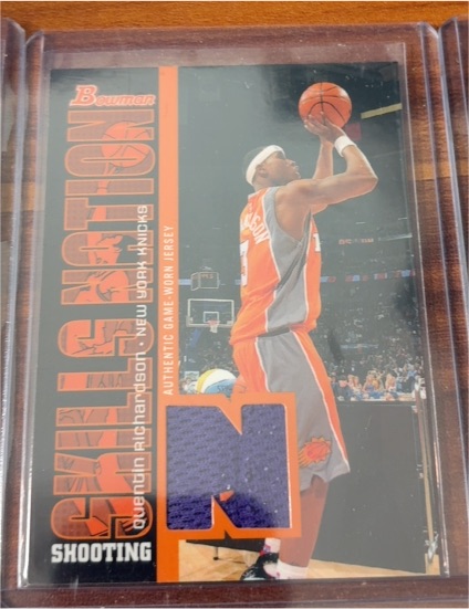2005-06 Bowman Skills Nation Relics #SN-JR Jason Richardson — front