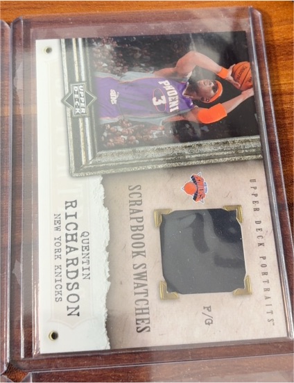 2005-06 Upper Deck Portraits #SS-QR Quentin Richardson — front