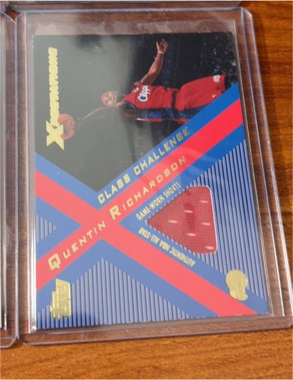 2002-03 Topps Xpectations Class Challenge Relics #CCQR Quentin Richardson — front