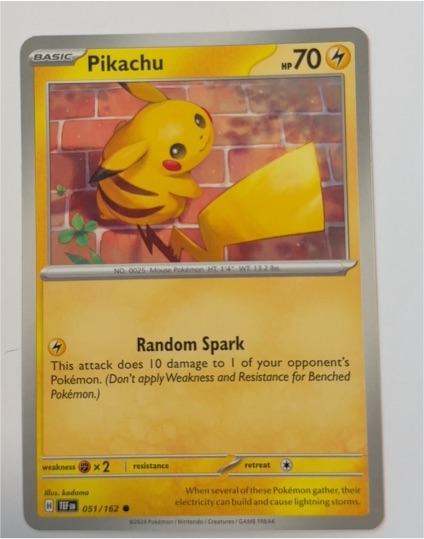 2024 Pokémon #051 Pikachu — front