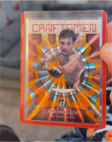 2022 Donruss UFC Craftsmen #4 Max Holloway — front