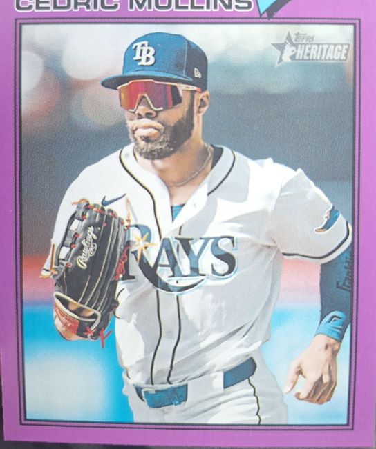 2026 Topps Heritage #284 Cedric Mullins — front