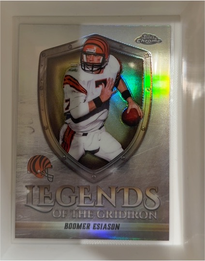 2025 Topps Chrome Legends of the Gridiron #LOG-6 Boomer Esiason — front