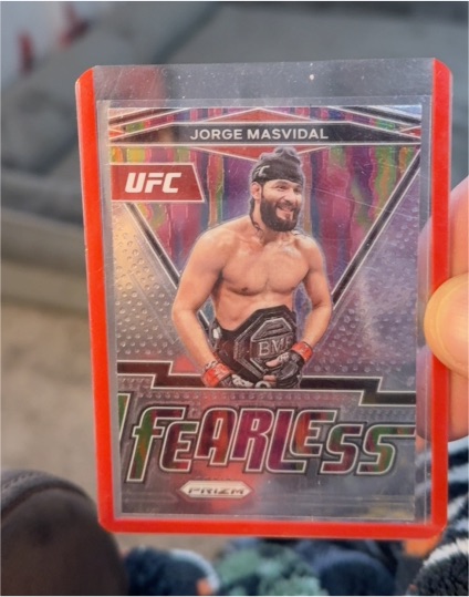 2022 Panini Prizm UFC #5 Jorge Masvidal Fearless — front