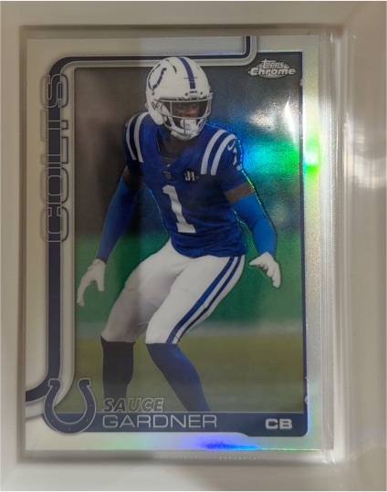 2025 Topps Chrome #242 Sauce Gardner — front