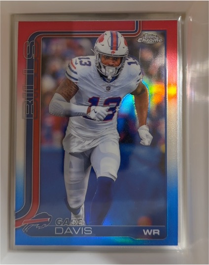 2025 Topps Chrome #142 Gabe Davis — front