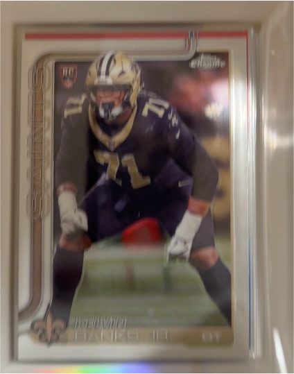 2025 Topps Chrome #378 Kelvin Banks Jr. — front