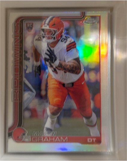 2025 Topps Chrome #302 Mason Graham — front