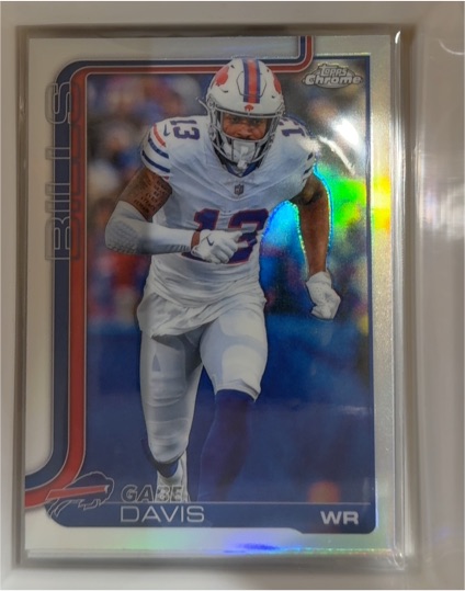 2025 Topps Chrome #142 Gabe Davis — front