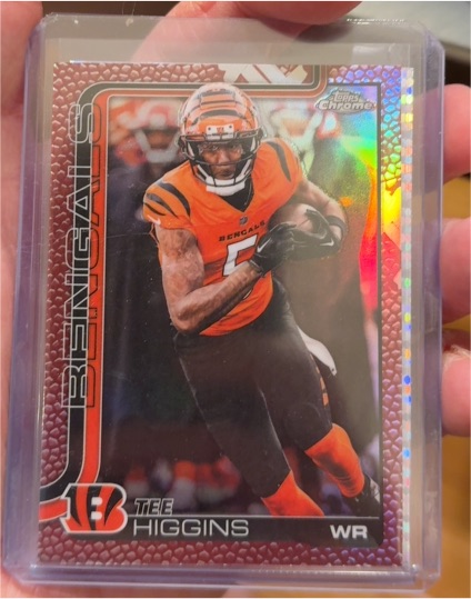 2025 Topps Chrome #59 Tee Higgins — front