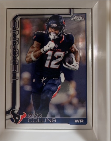 2025 Topps Chrome #115 Nico Collins — front