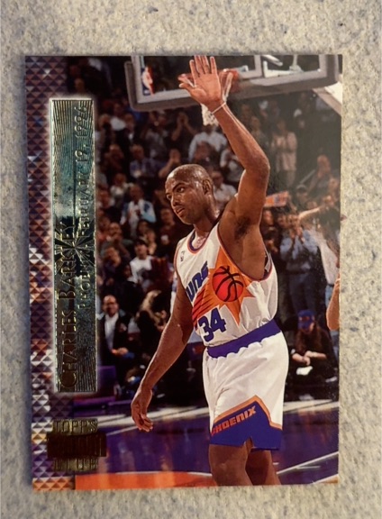 1996-97 Topps Stadium Club Shining Moments #SM1 Charles Barkley — front