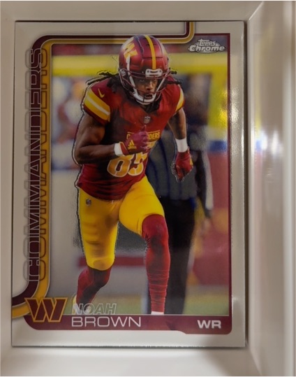 2025 Topps Chrome #293 Noah Brown — front