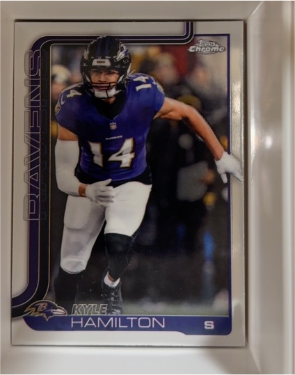 2025 Topps Chrome #29 Kyle Hamilton — front
