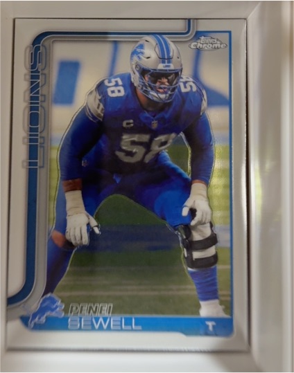 2025 Topps Chrome #99 Penei Sewell — front