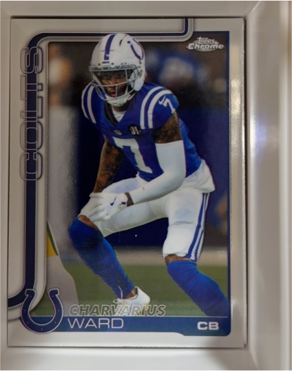 2025 Topps Chrome #129 Charvarius Ward — front