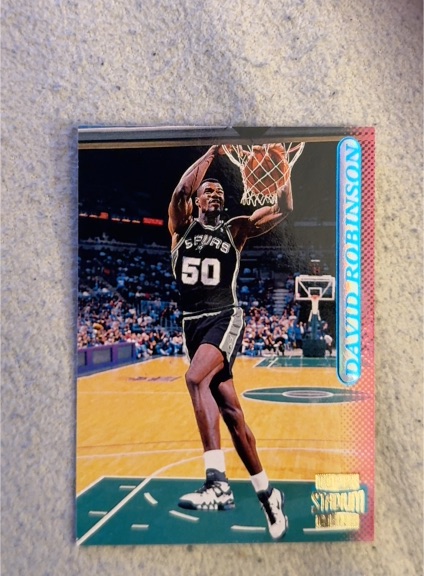 1996-97 Topps Stadium Club #78 David Robinson — front