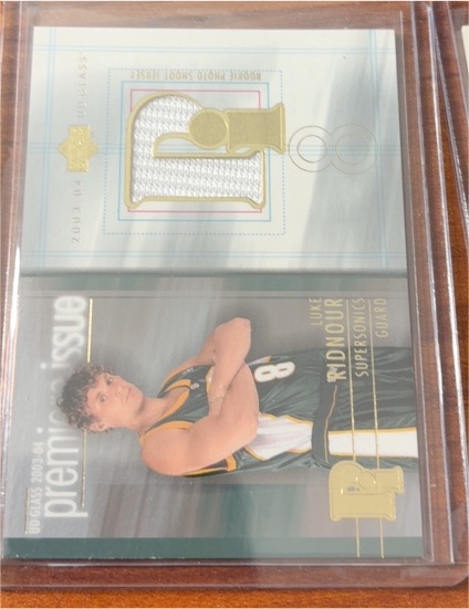 2003-04 Upper Deck Glass Premiere Issue #PI-LR Luke Ridnour — front
